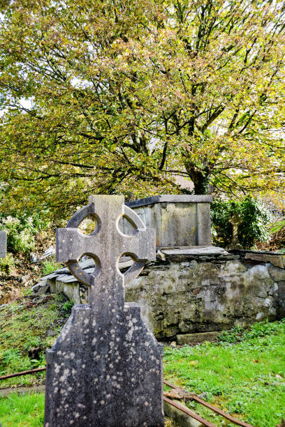 istock Old Burial Ground in Ireland 893804386