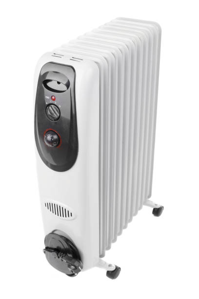 istock oil heater on white background 893821466