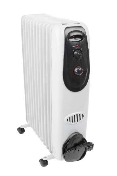 istock oil heater on white background 893840998