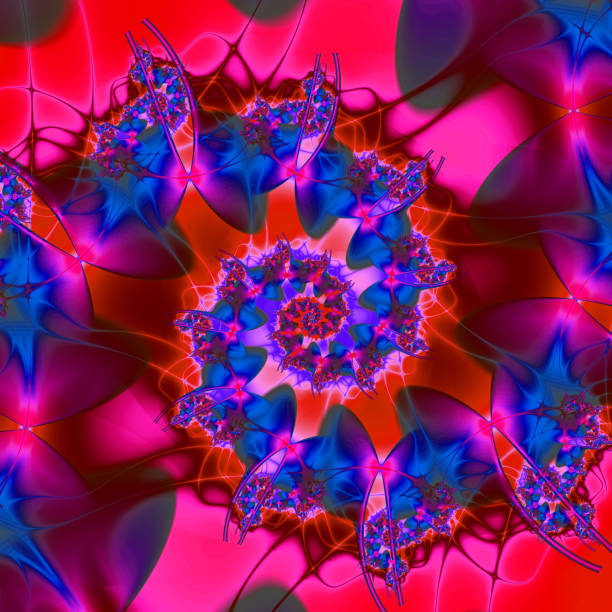 istock Colorful symphony. Spiral of space. 893848174