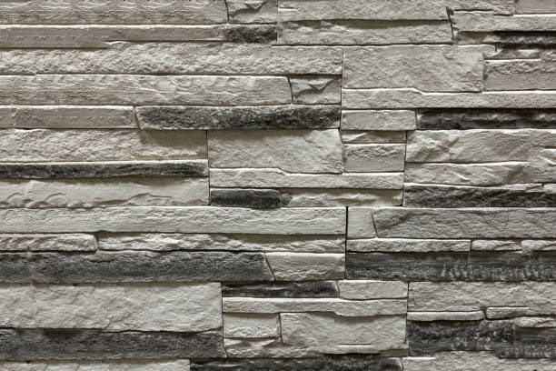 istock decorative masonry of light color 893901622