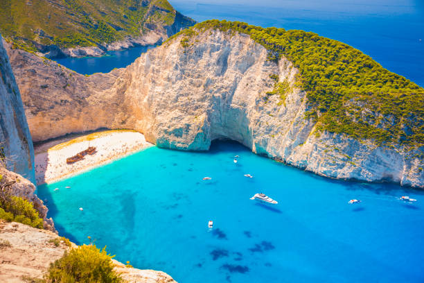 istock Shipwreck beach on Zakynthos island in Greece 893903876