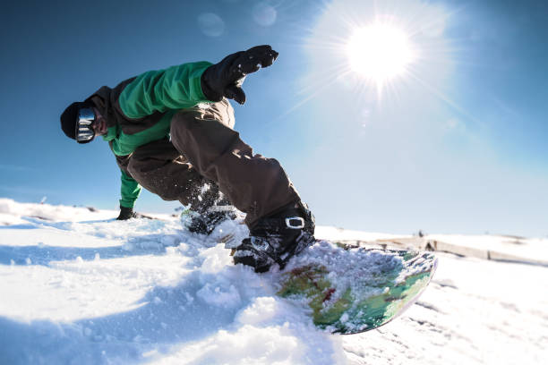 istock Snowboard freerider in the mountains 893966036