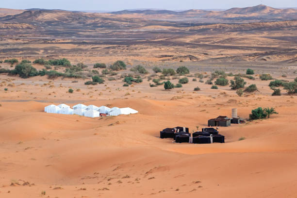 istock camping tents in sahara desert 894011390