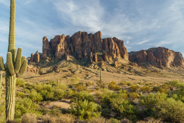 istock Sunset approaches the Arizona rugged desert 894030188