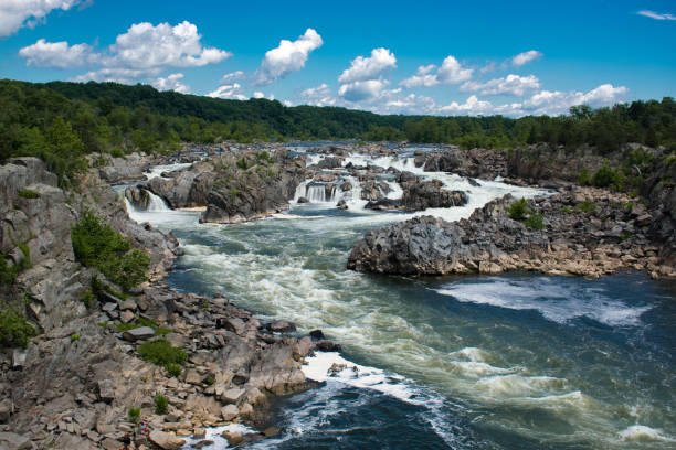 Great Falls National Park Potomac River potomac river photos stock pictures, royalty-free photos & images