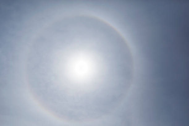 istock 22 degree halo - ring around the sun 894058476