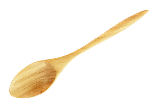 istock Wooden Spoon Isolated on White Background 894060780
