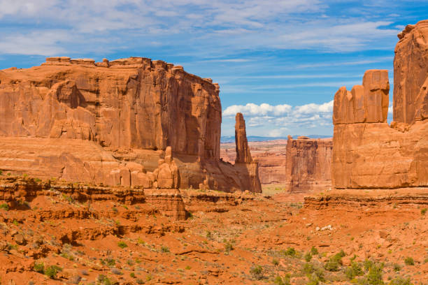 istock Rock structure in Arches National Park. Utah, USA 894091406