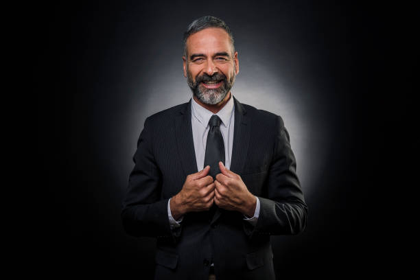 Portrait of a confident senior business man, a successful business owner