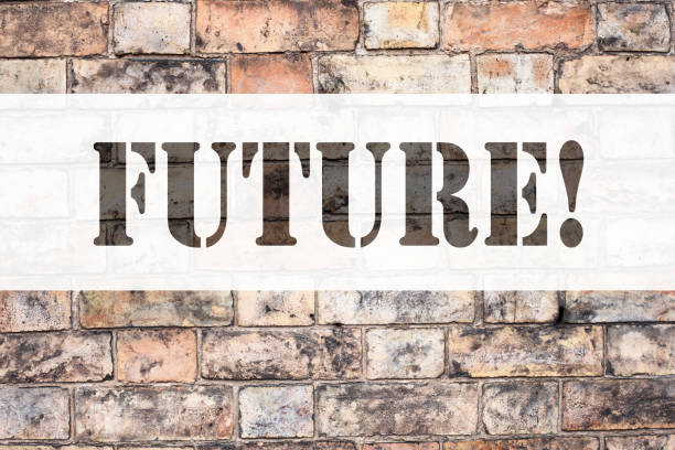 istock Conceptual announcement text caption inspiration showing Future. Business concept for The Time That Is To Come Beginning From Now written on old brick background with copy space 894092062