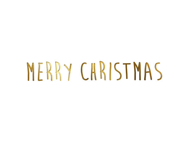 istock golden glitter isolated hand writing word MERRY CHRISTMAS 894108388