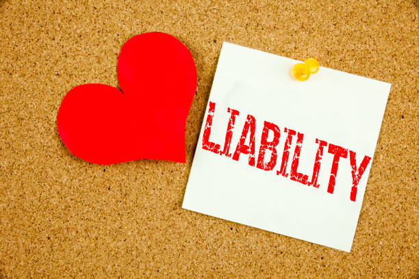 istock Conceptual hand writing text caption inspiration showing Liability concept for Accountability Legal Blame Risk and Love written on sticky note, reminder cork background with copy space 894111578