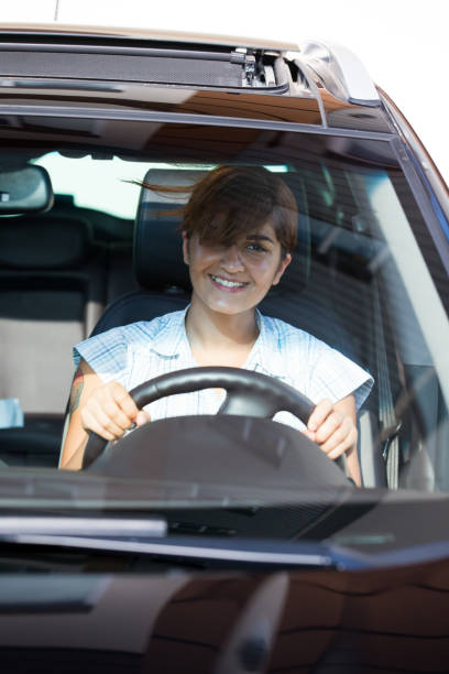 istock Girl in the car 894147150