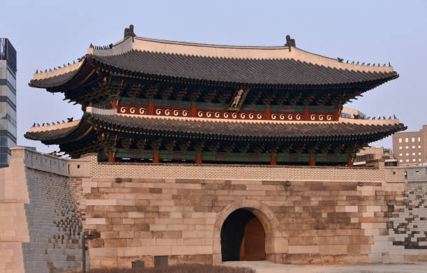 istock Old city gate, Seoul 894147212