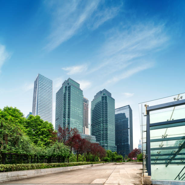 istock Chongqing's modern buildings 894165656