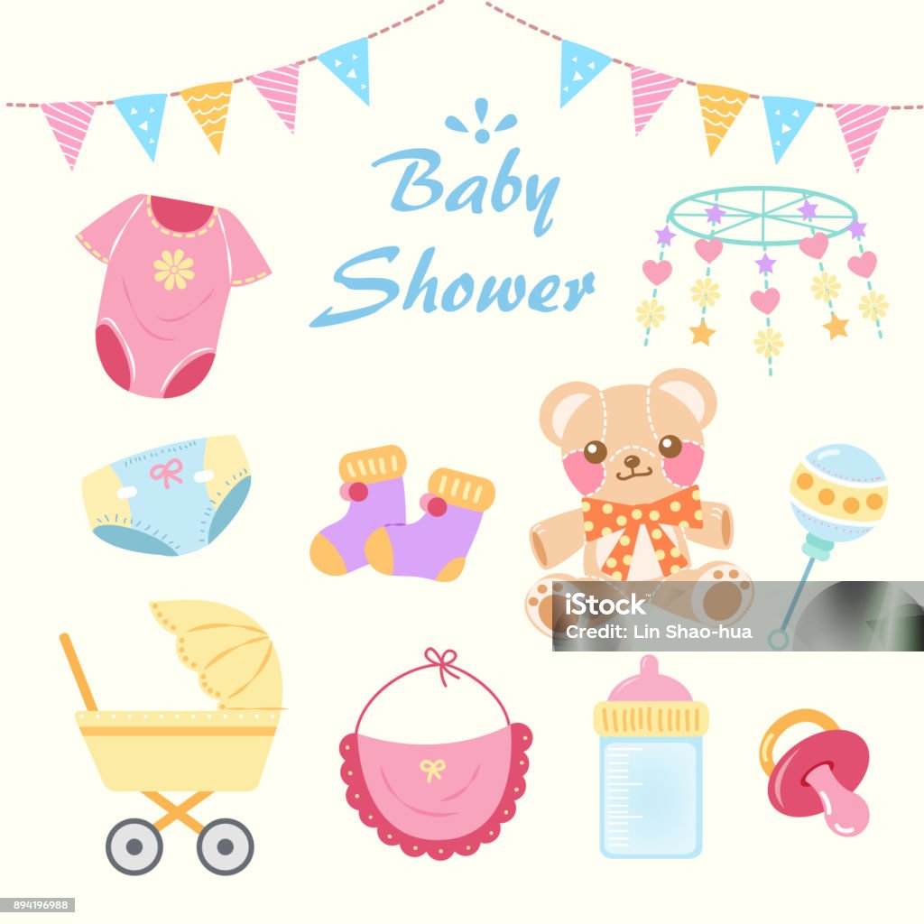 Cartoon Baby Shower Stock Illustration - Download Image Now - Baby - Human Age, Baby Bib, Baby Food - iStock Cartoon Baby Shower Stock Illustration - Download Image Now - Baby - Human Age, Baby Bib, Baby Food - iStock