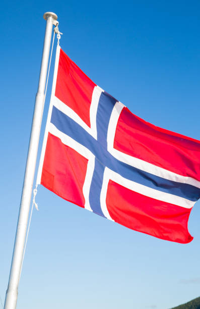 istock National flag of Norway 894200342