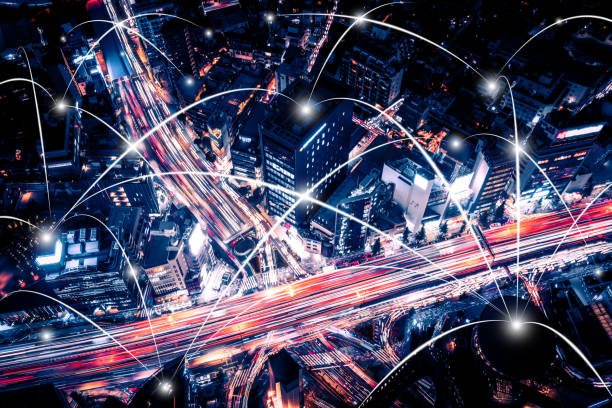 istock Aerial view of Tokyo Highway  Network 894200852