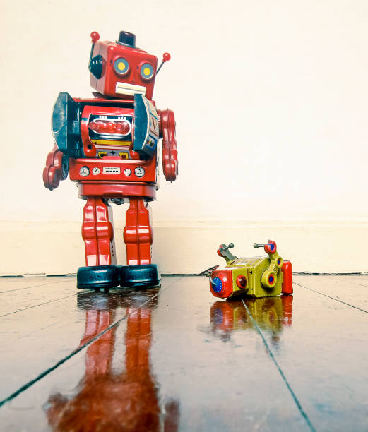 istock big robot  humiliates  liitle one 894206044