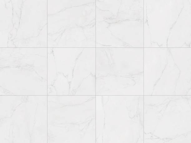 ceramic and porcelain marble tile texture - tiled floor imagens e fotografias de stock