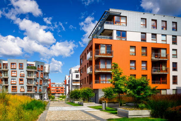 istock New colorful complex of apartment buildings 894281438