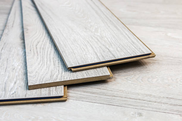 istock laminate planks can be laid on the floor 894312104