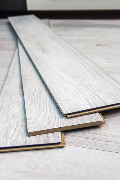 istock laminate planks can be laid on the floor 894312140