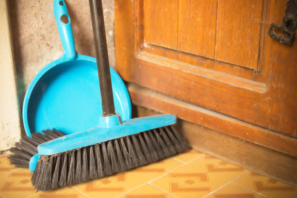 istock Close up of Domestic Broom 894318148