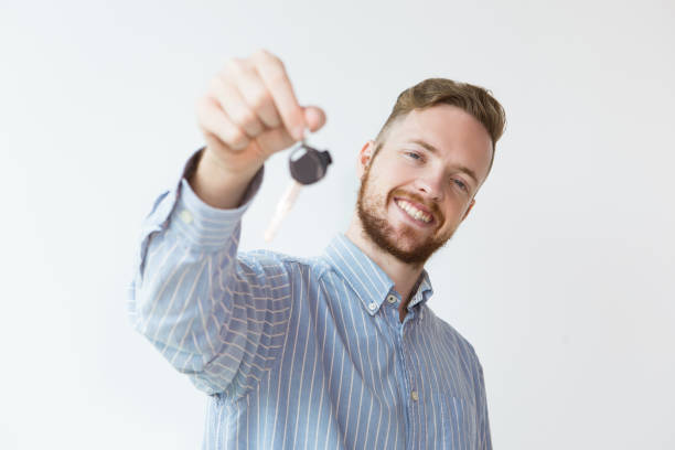 istock Satisfied Property Owner Holding Key to New House 894333602