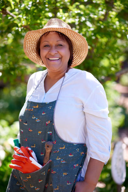 istock It's hard not to be happy in a garden 894340746