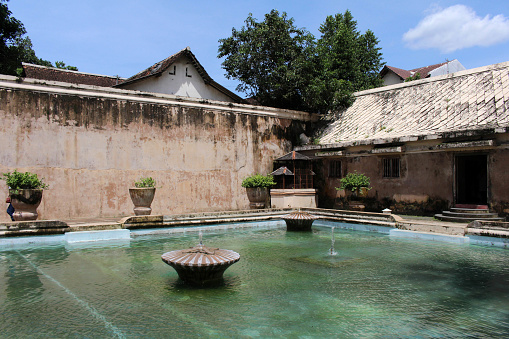 Taman Sari Water Castle in Yogyakarta, Indonesia. It's used as a bathing complex. Pic was taken in November 2017.