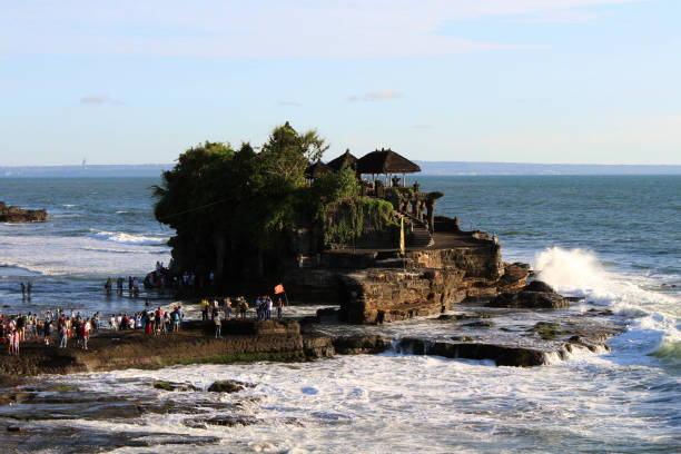 istock The situation around Tanah Lot Temple (or called 
