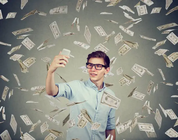 Photo of Man earning money with social media