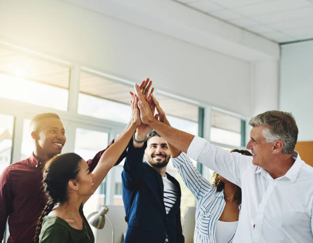 istock We'll achieve success as a team 894377610