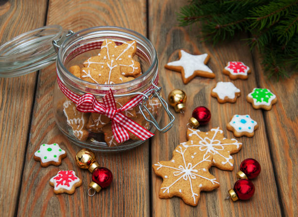 istock Christmas gingerbread cookies 894378740