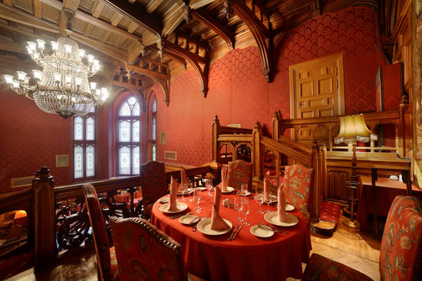 istock european restaurant in bright colors 894393692
