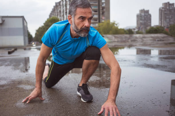 istock Man jogging outdoors 894395966