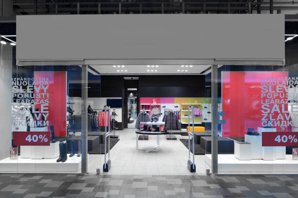 istock window of beautiful european store 894399794