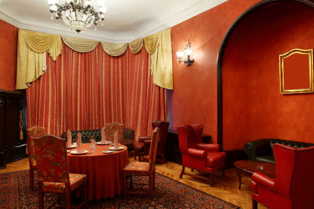 istock european restaurant in bright colors 894405896