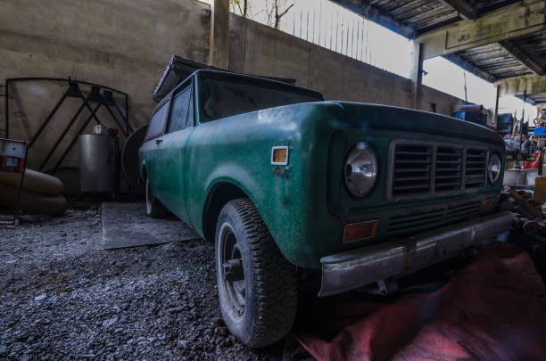 istock old green off-road vehicle 894409584
