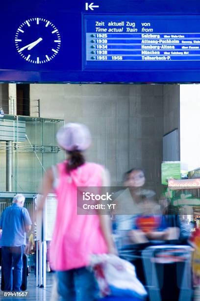 Train Station Stock Photo - Download Image Now - Arrival Departure Board, Austria, Blurred Motion