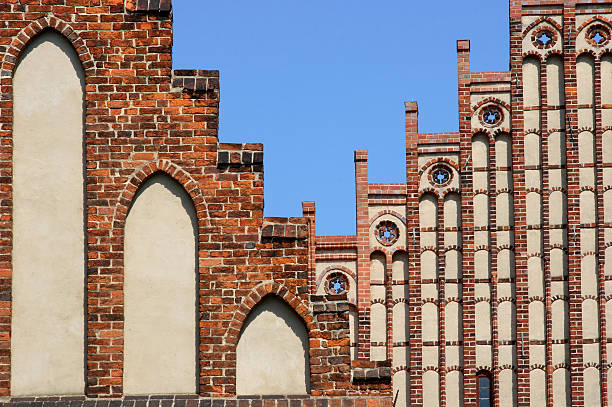 시토회 아베이, 클로스터 zinna - brick building exterior monch monastery 뉴스 사진 이미지