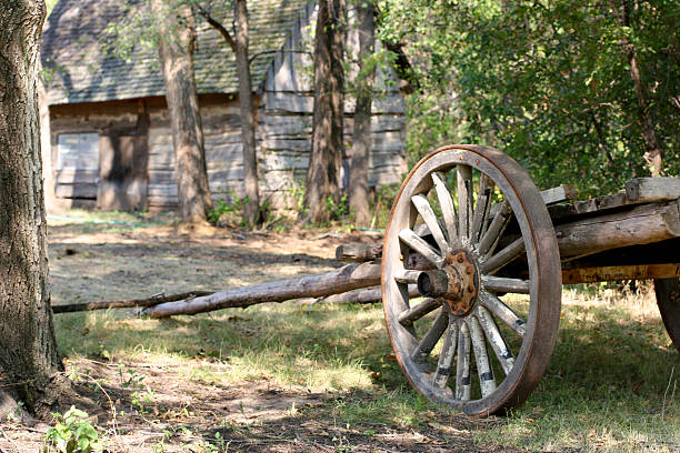 istock Wooden Cart 89441935