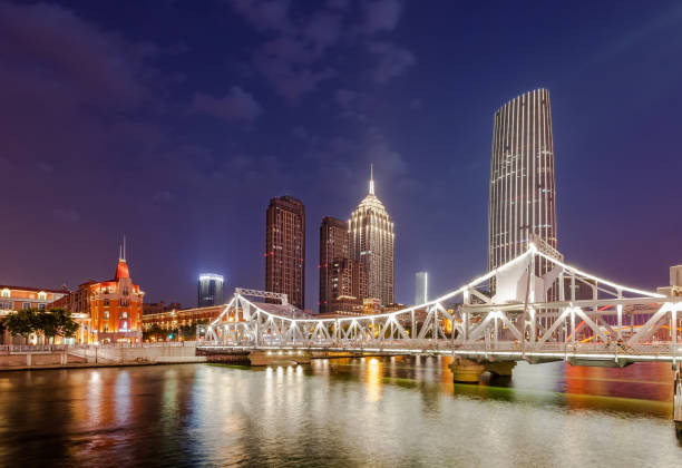 istock Tianjin city skyline 894420818