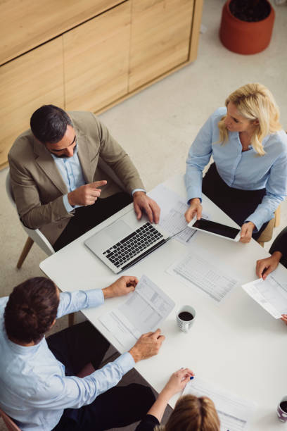 istock Business People On Business Meeting 894420970