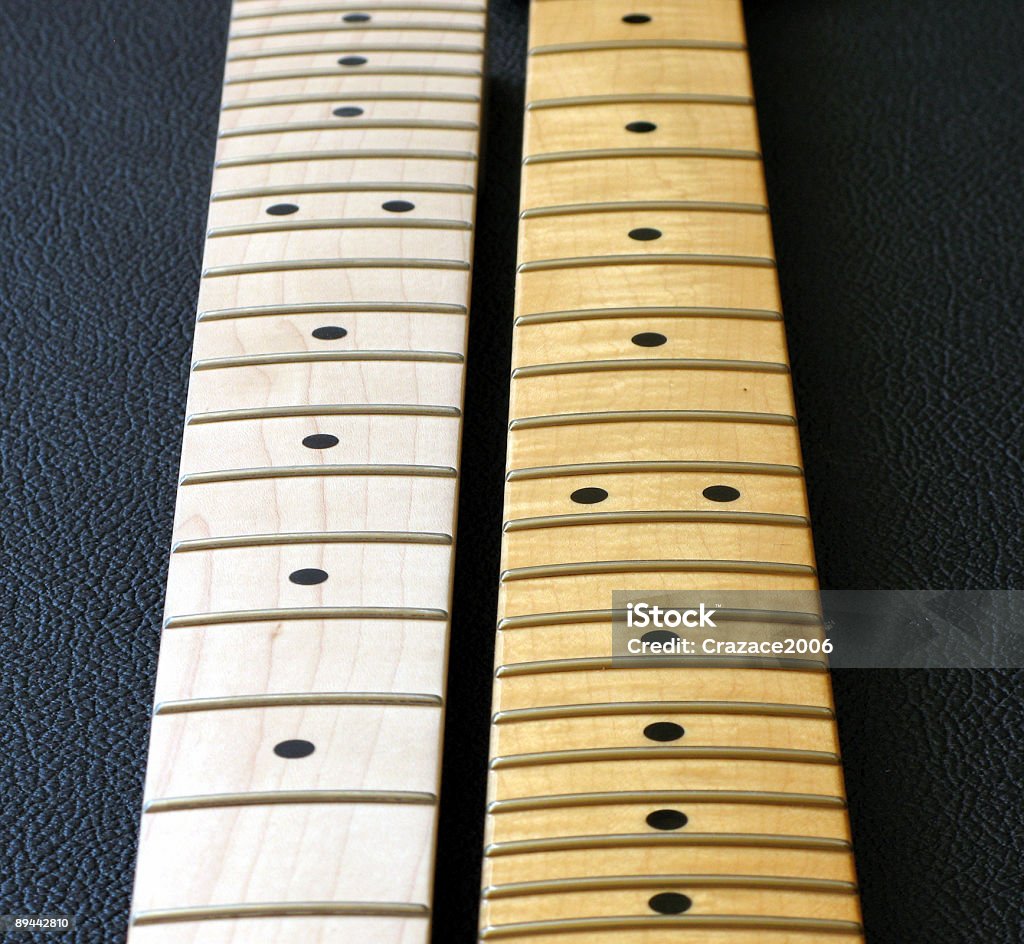 Fender Stratocaster Necks - Foto de stock de Arce libre de derechos