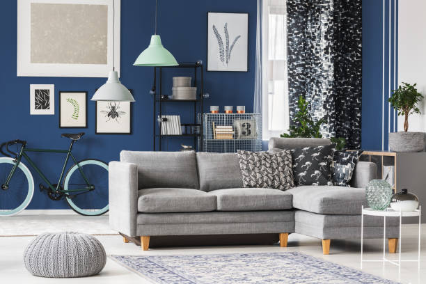 istock Living room with sofa and accessories 894430314