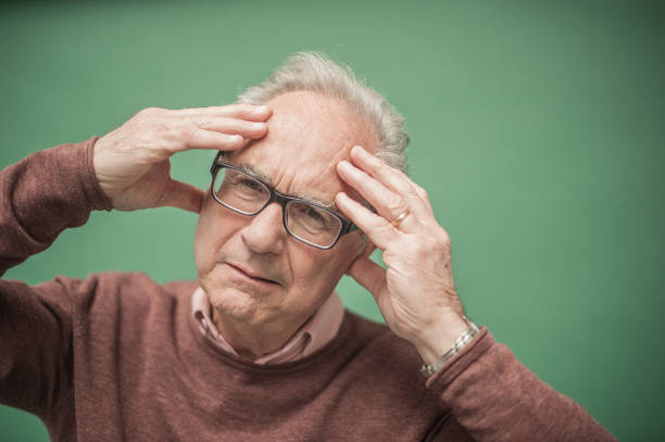 istock Pensive Senior Man Portrait 894433686