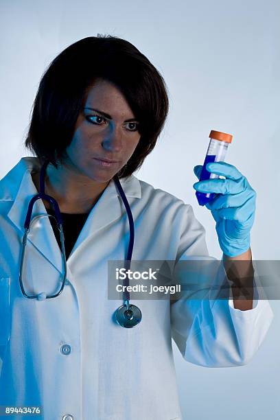 Lab Coat Model 29 Stock Photo - Download Image Now - 20-29 Years, Adult, Beautiful People